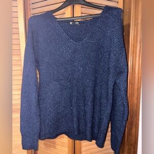 INC shimmer sweater.